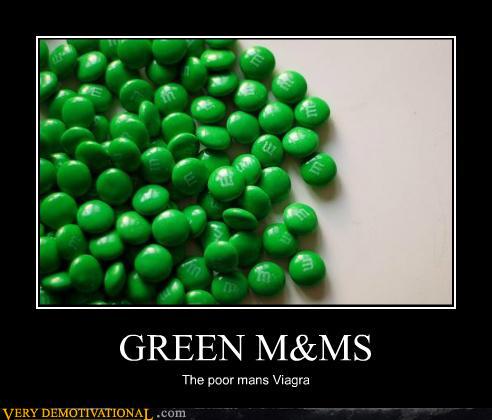 green m&m pillow